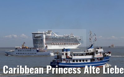 Caribbean Princess Alte Liebe Cuxhaven 04.05.2016