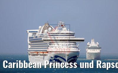 Caribbean Princess und Rapsody of the Seas Belize