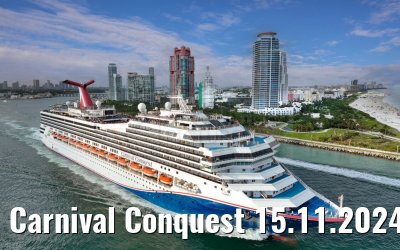 Carnival Conquest 15.11.2024 Miami