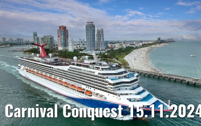 Carnival Conquest 15.11.2024 Miami