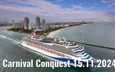 Carnival Conquest 15.11.2024 Miami