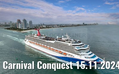 Carnival Conquest 15.11.2024 Miami