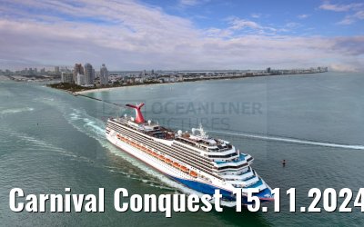 Carnival Conquest 15.11.2024 Miami