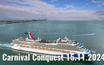 Carnival Conquest 15.11.2024 Miami