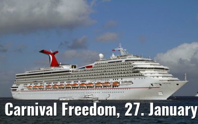 Carnival Freedom, 27. January 2010, Grand Cayman