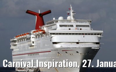 Carnival Inspiration, 27. January 2010, Grand Cayman