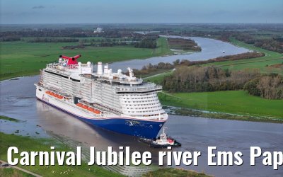 Carnival Jubilee river Ems Papenburg to Weener 30.10.2023