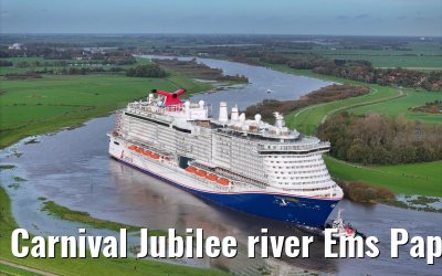 Carnival Jubilee river Ems Papenburg to Weener 30.10.2023