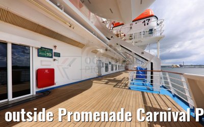 outside Promenade Carnival Pride
