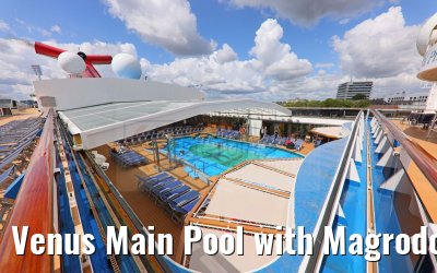 Venus Main Pool with Magrodome Carnival Pride