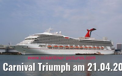 Carnival Triumph am 21.04.2007 in Miami