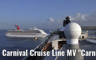 Carnival Cruise Line MV "Carnival Victory" arriving port of Bridgetown, 10. February 2010