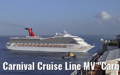 Carnival Cruise Line MV "Carnival Victory" arriving port of Bridgetown, 10. February 2010