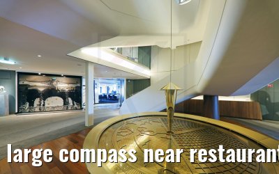 large compass near restaurants Celebrity Apex