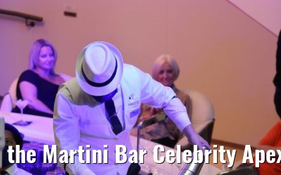 the Martini Bar Celebrity Apex evening