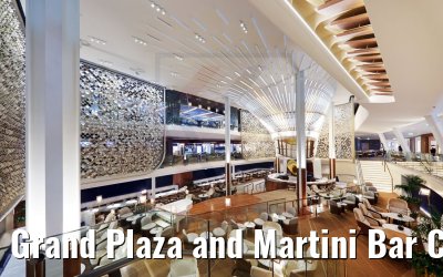 Grand Plaza and Martini Bar Celebrity Apex view Deck 4
