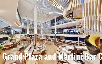 Grand Plaza and Martini Bar Celebrity Apex view Deck 4