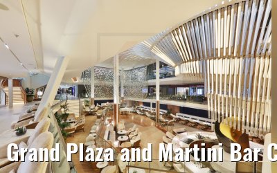 Grand Plaza and Martini Bar Celebrity Apex view Deck 4