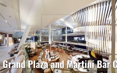 Grand Plaza and Martini Bar Celebrity Apex view Deck 4