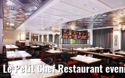Le Petit Chef Restaurant evening Celebrity Apex