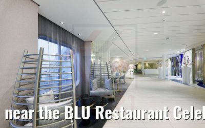 near the BLU Restaurant Celebrity Apex