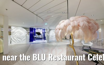 near the BLU Restaurant Celebrity Apex