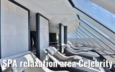 SPA relaxation area Celebrity Apex