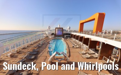Sundeck, Pool and Whirlpools Celebrity Apex
