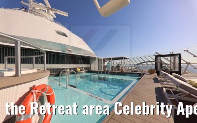 the Retreat area Celebrity Apex