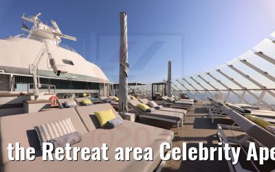 the Retreat area Celebrity Apex
