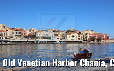 Old Venetian Harbor Chania, Crete 27.09.2021