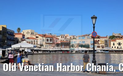 Old Venetian Harbor Chania, Crete 27.09.2021