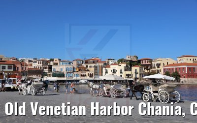 Old Venetian Harbor Chania, Crete 27.09.2021