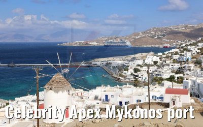 Celebrity Apex Mykonos port