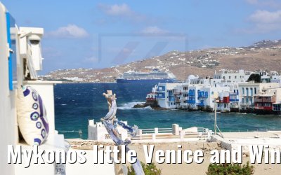 Mykonos little Venice and Windmills