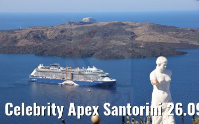 Celebrity Apex Santorini 26.09.2021