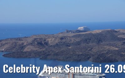Celebrity Apex Santorini 26.09.2021