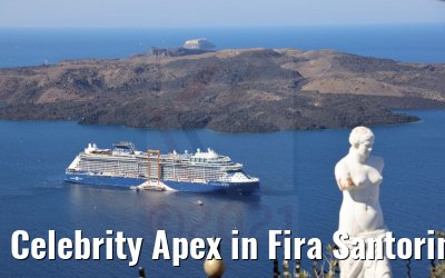 Celebrity Apex in Fira Santorini 26.09.2021