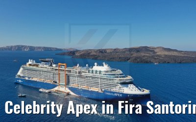 Celebrity Apex in Fira Santorini 26.09.2021