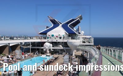 Pool and sundeck impressions Celebrity Beyond