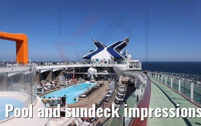 Pool and sundeck impressions Celebrity Beyond