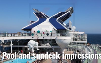 Pool and sundeck impressions Celebrity Beyond