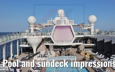 Pool and sundeck impressions Celebrity Beyond