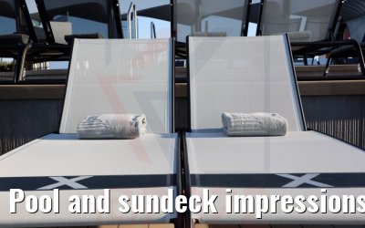 Pool and sundeck impressions Celebrity Beyond