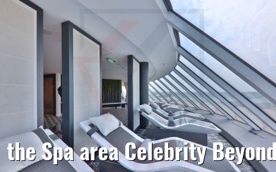 the Spa area Celebrity Beyond