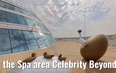 the Spa area Celebrity Beyond