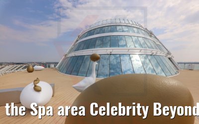 the Spa area Celebrity Beyond