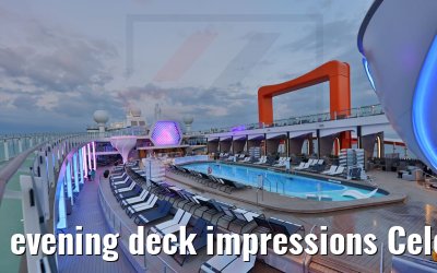 evening deck impressions Celebrity Beyond