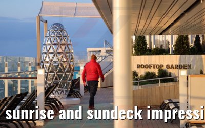 sunrise and sundeck impressions Celebrity Beyond
