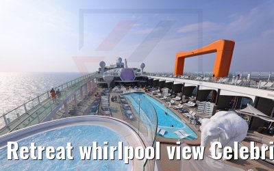 Retreat whirlpool view Celebrity Beyond